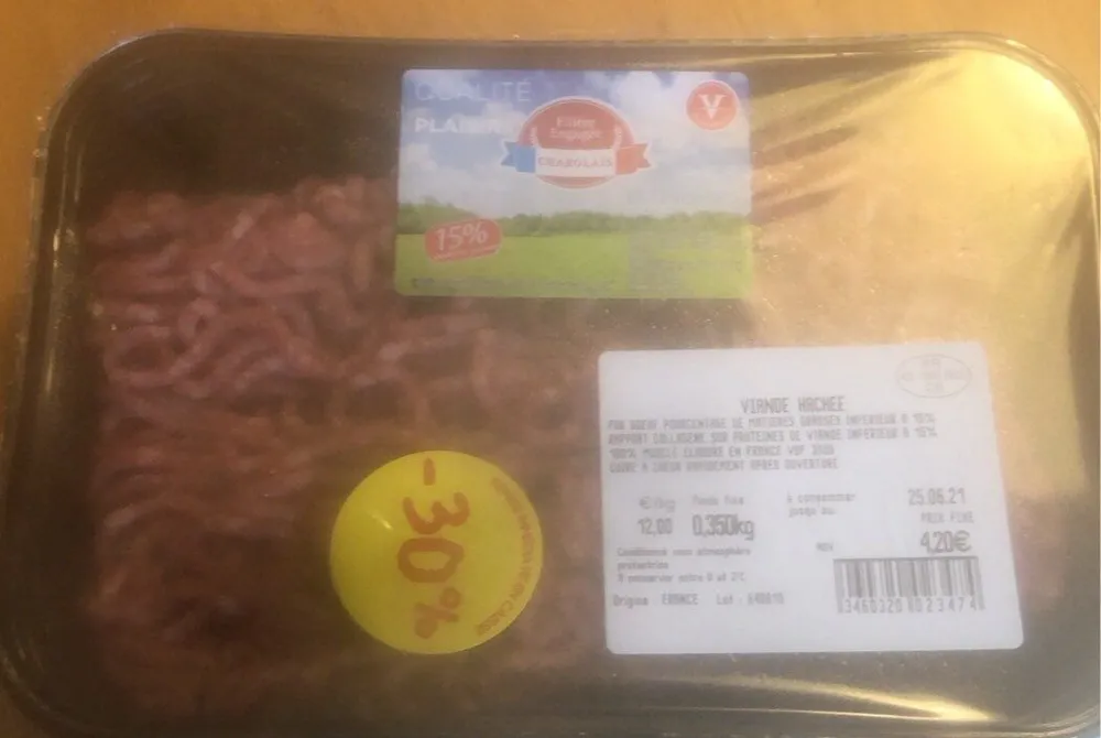 Viande hachée