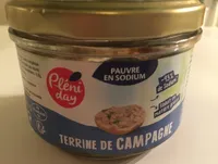 Terrine Campagnarde 180G Allege En Sel