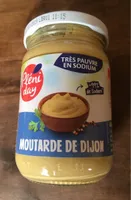 MOUTARDE DE DIJON 200G ALLEGE EN SEL