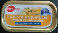 Filets de maquereaux marinés au muscadet pauvre en sodium