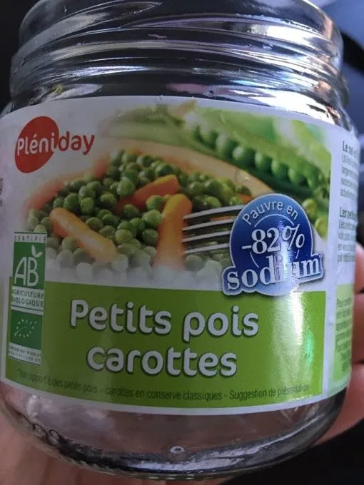 PETIT POIS-AROTTE 370G ALLEGE EN SEL