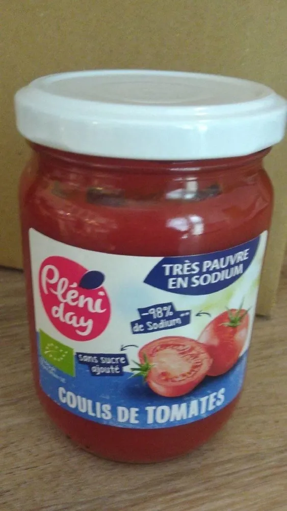 Coulis de tomates bio