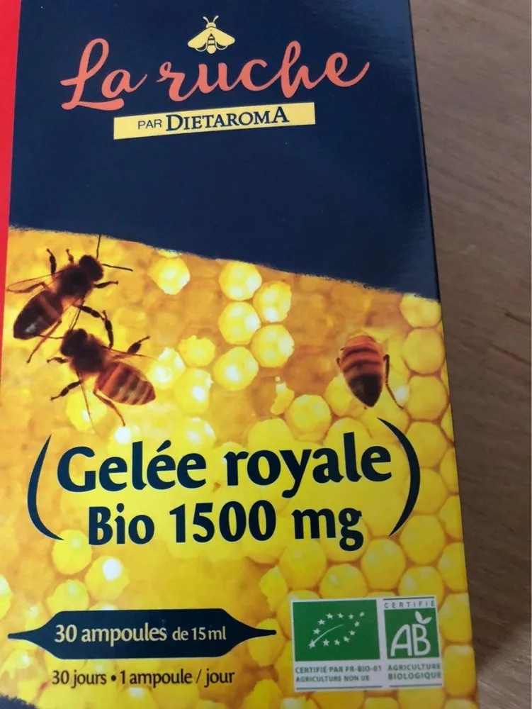 Gelée Royale Bio - 20 Ampoules + 10 Offertes - Dietaroma