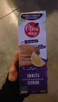 Sablés à l'huile essentielle de citron