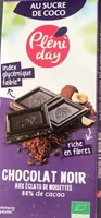 Chocolat noir aux eclats de noisettes
