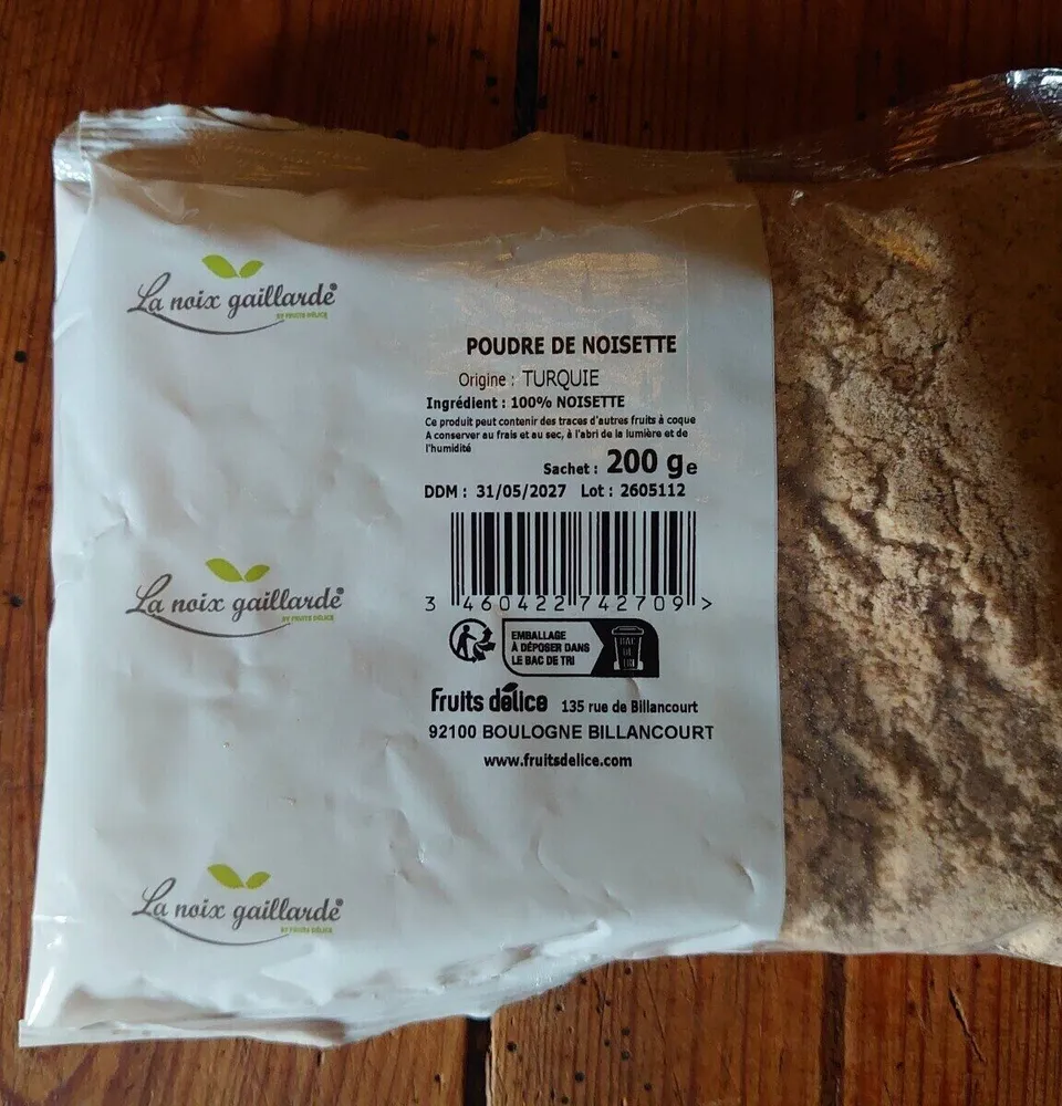 Poudre de noisette