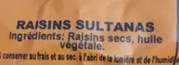 Raisin sultanas