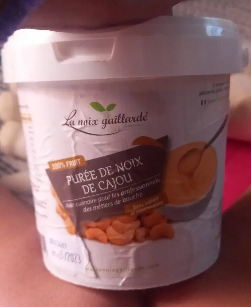 Purée de noix de cajou