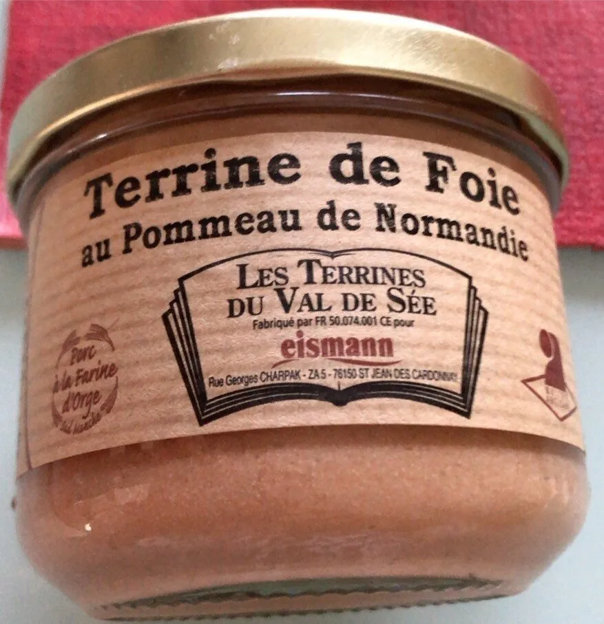 Terrine de foie au pommeau de normandie