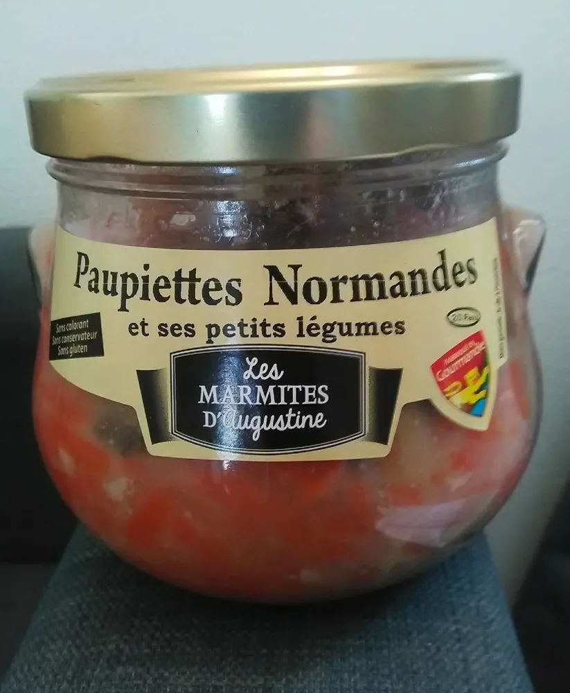 Paupiettes Normandes et ses Petits Légumes
