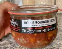 Boeuf bourguignon pommes de terre grenaille