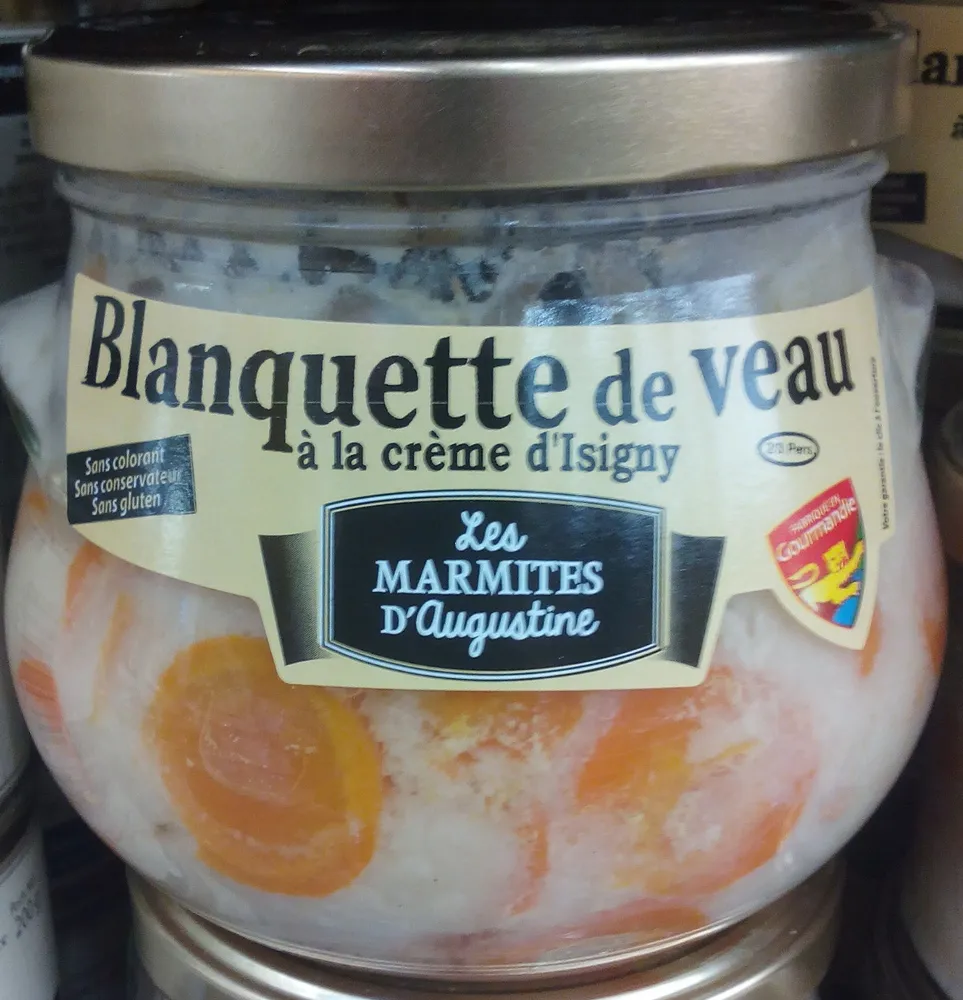 Blanquette de veau à la crème d'Isigny