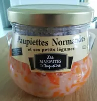 Paupiette normande et ses petits légumes
