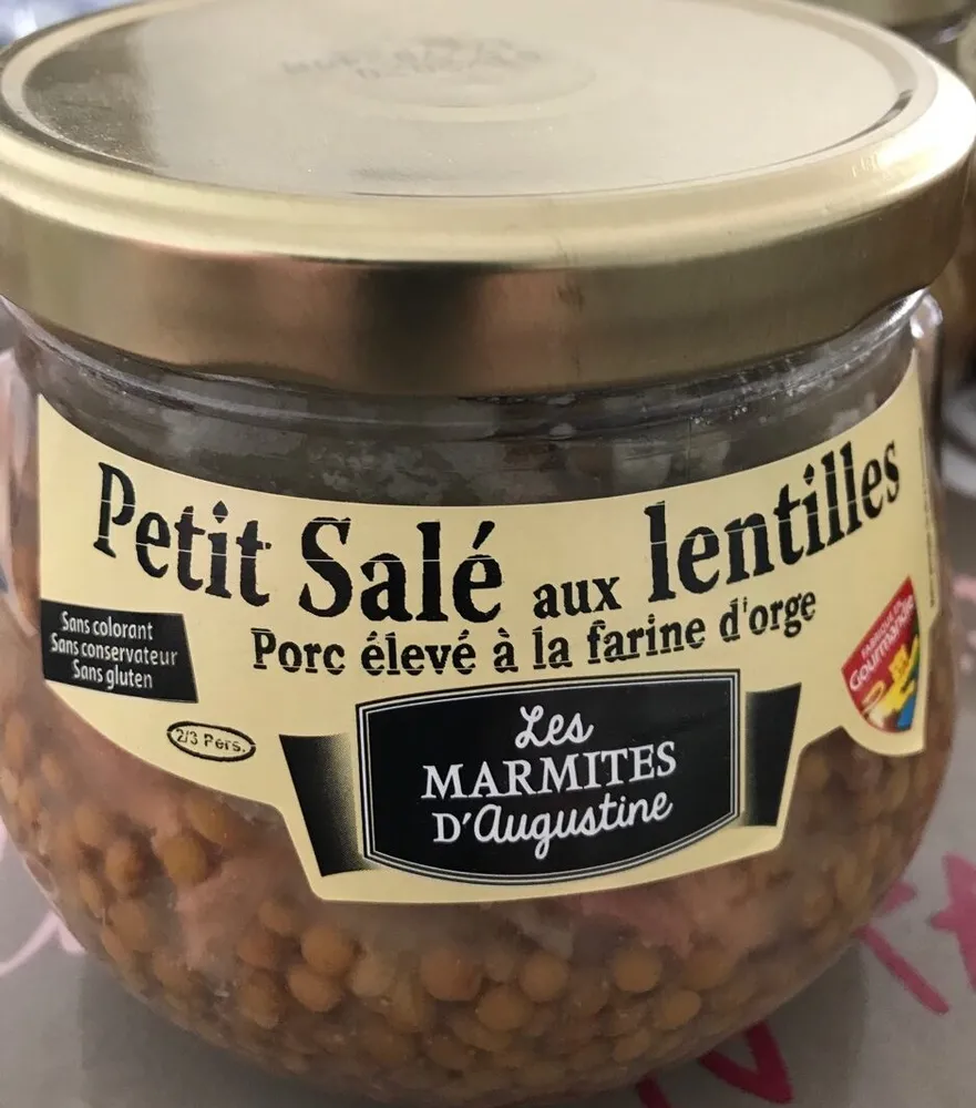 Petit salé aux lentilles