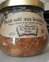 Petit salé aux lentilles