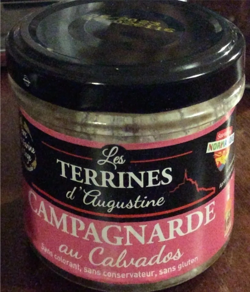 Terrines campagnarde au calvados