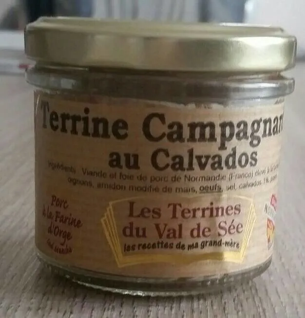 Terrine campagnarde au calvados