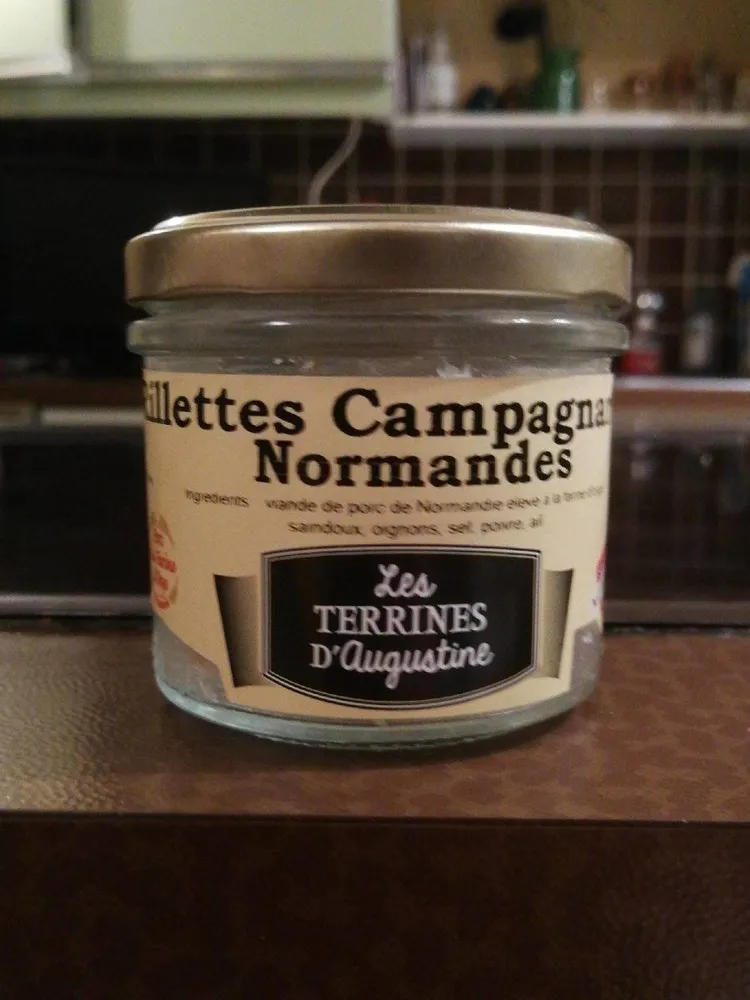 Rillettes campagnardes normandes
