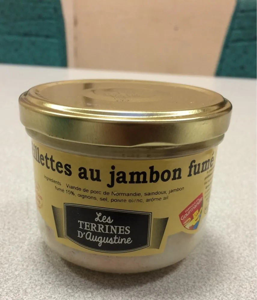 Rillettes au jambon fumé