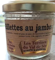 Rillettes jambon fumé