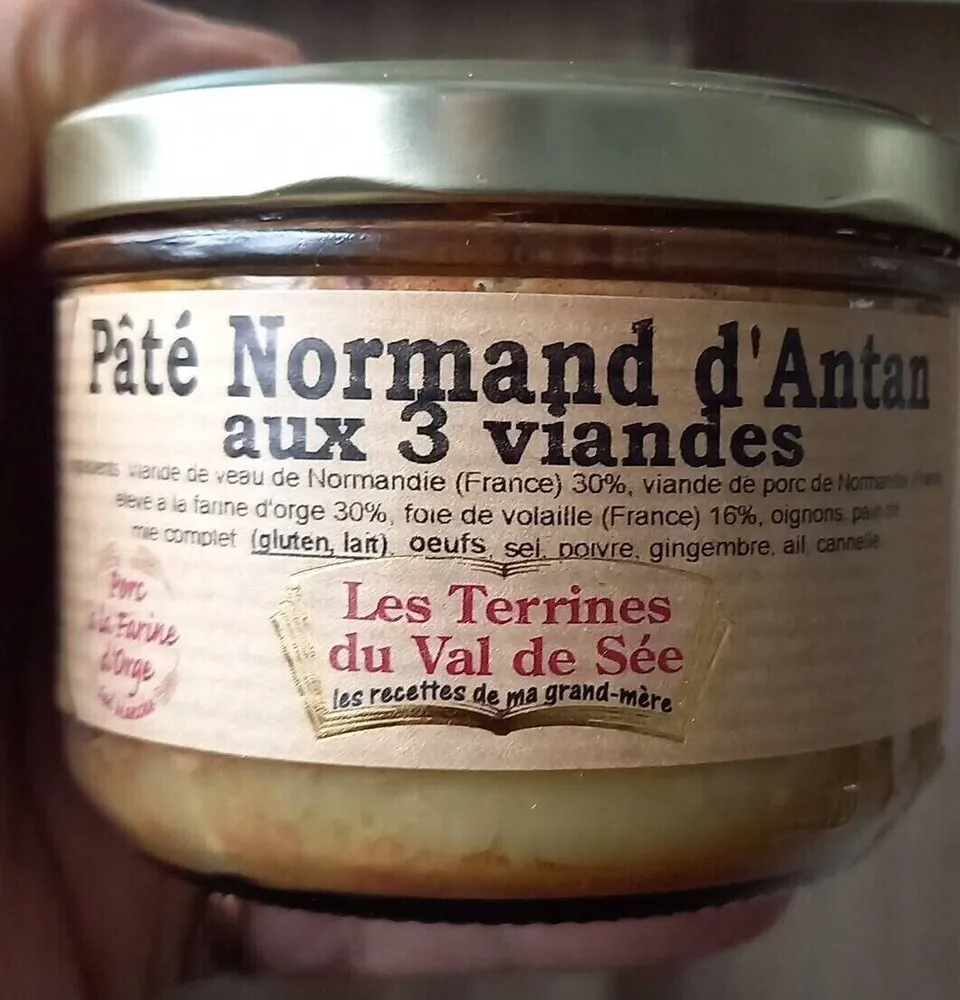 Pate Normand d'antan aux 3 viandes