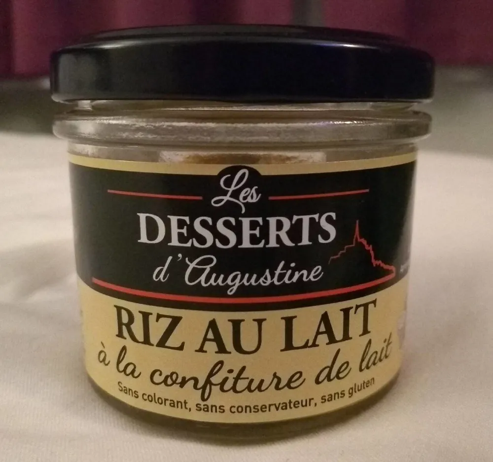 Riz au lait à la confiture de lait