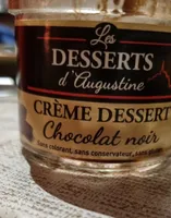 Crème dessert chocolat noir