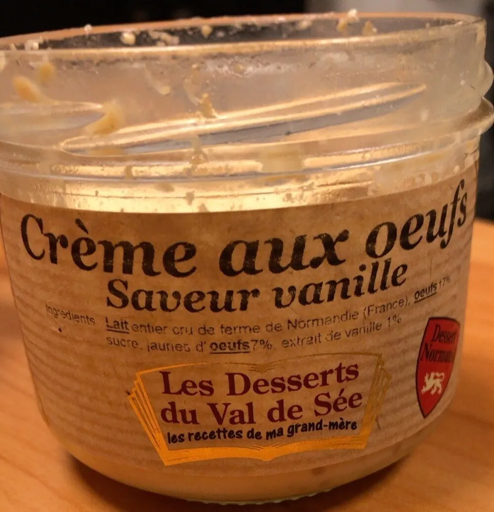 Creme aux oeufs