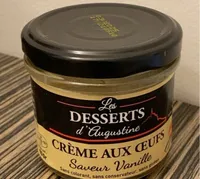 Creme aux oeufs saveur vanille