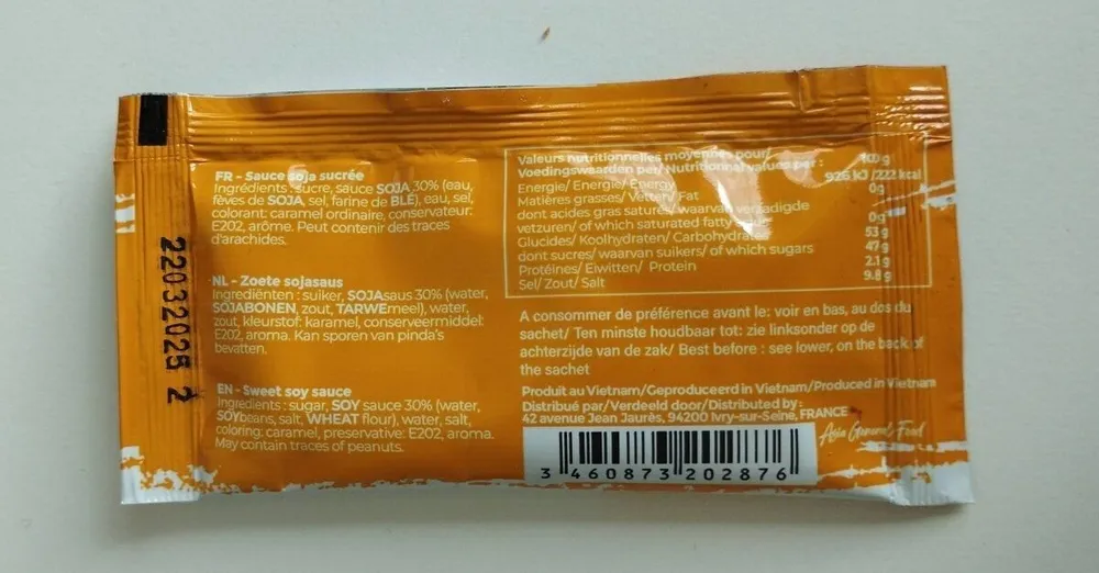Sauce soja sucrée