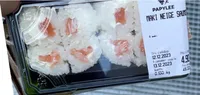 Maki neige saumon fume