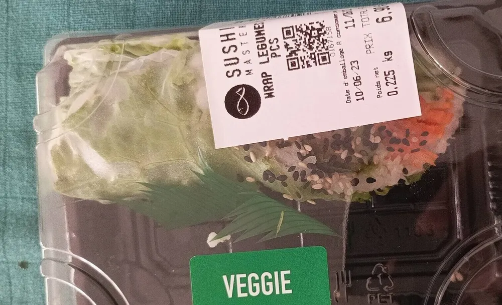 Papylee wrap légumes