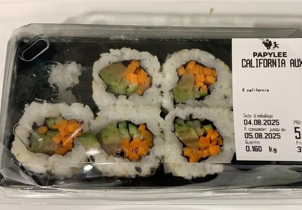 California aux legumes