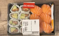 6 Sushis saumon + 8 California saumon