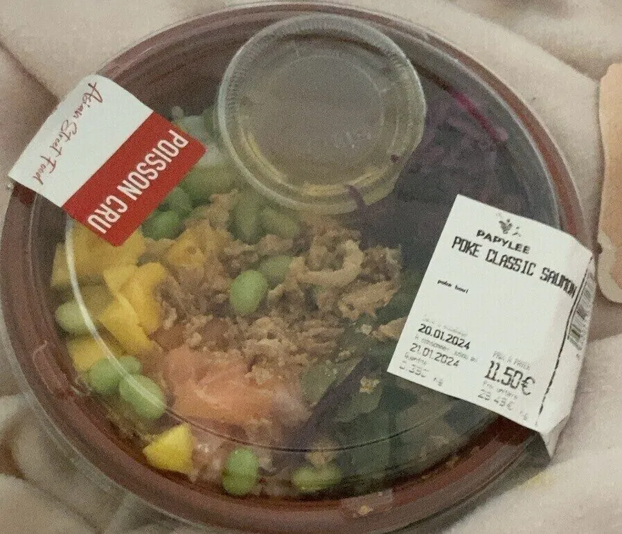 Poké classic saumon - Papylee - Papylee