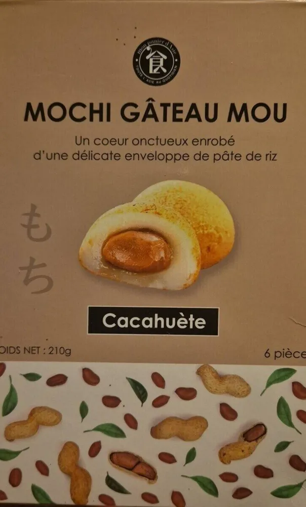 Peanut mochi