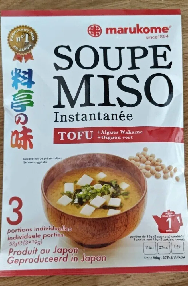 Soupe miso