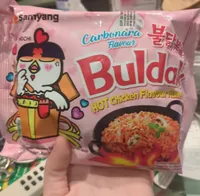 Carbonara Flavour Buldak HOT Chicken Flavour Ramen