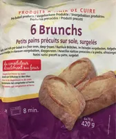 Petits pains precuits sur sole, surgeles