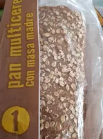 Pan multicerales con masa madre