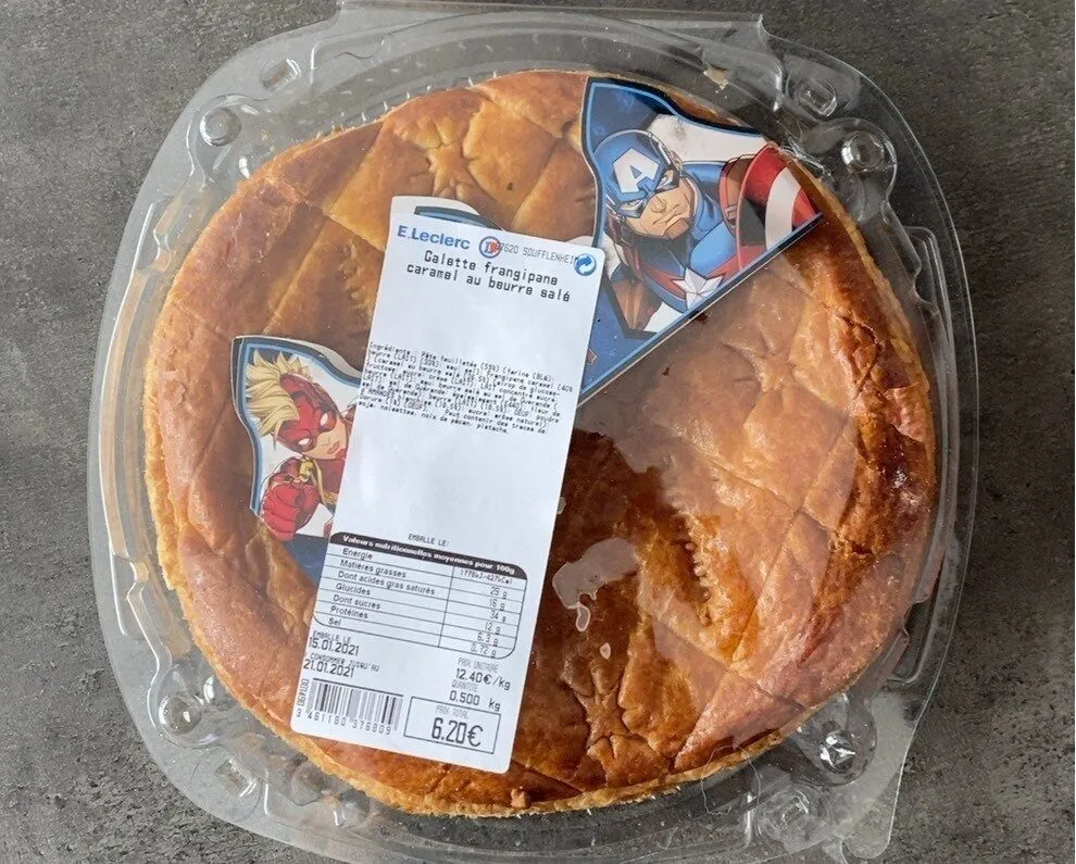 Galette desgalette frangipane caramel au beurre salé