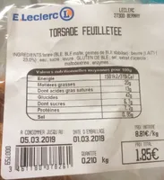 Torsade feuilletée
