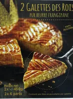 2 Galettes des Rois pur beurre frangipane