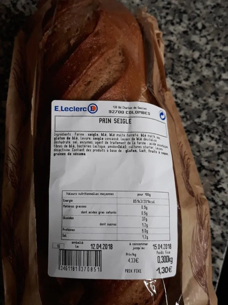Pain de seigle