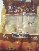 30 Mini Pains Chocolats Pur Beurre Prêts a Cuire