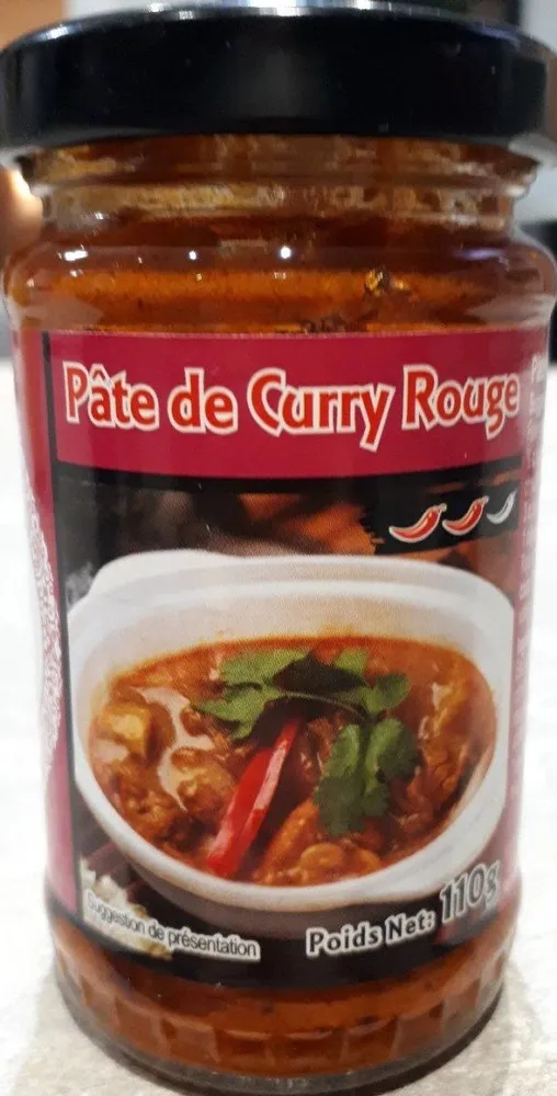 Pâte de curry rouge
