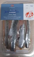 Filets de hareng fumé doux