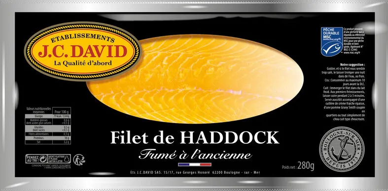 Filet de Haddock Fumé à l'ancienne