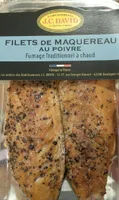 Filets de maquereaux fumés au poivre