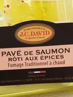 Pavé de saumon rôti aux épices